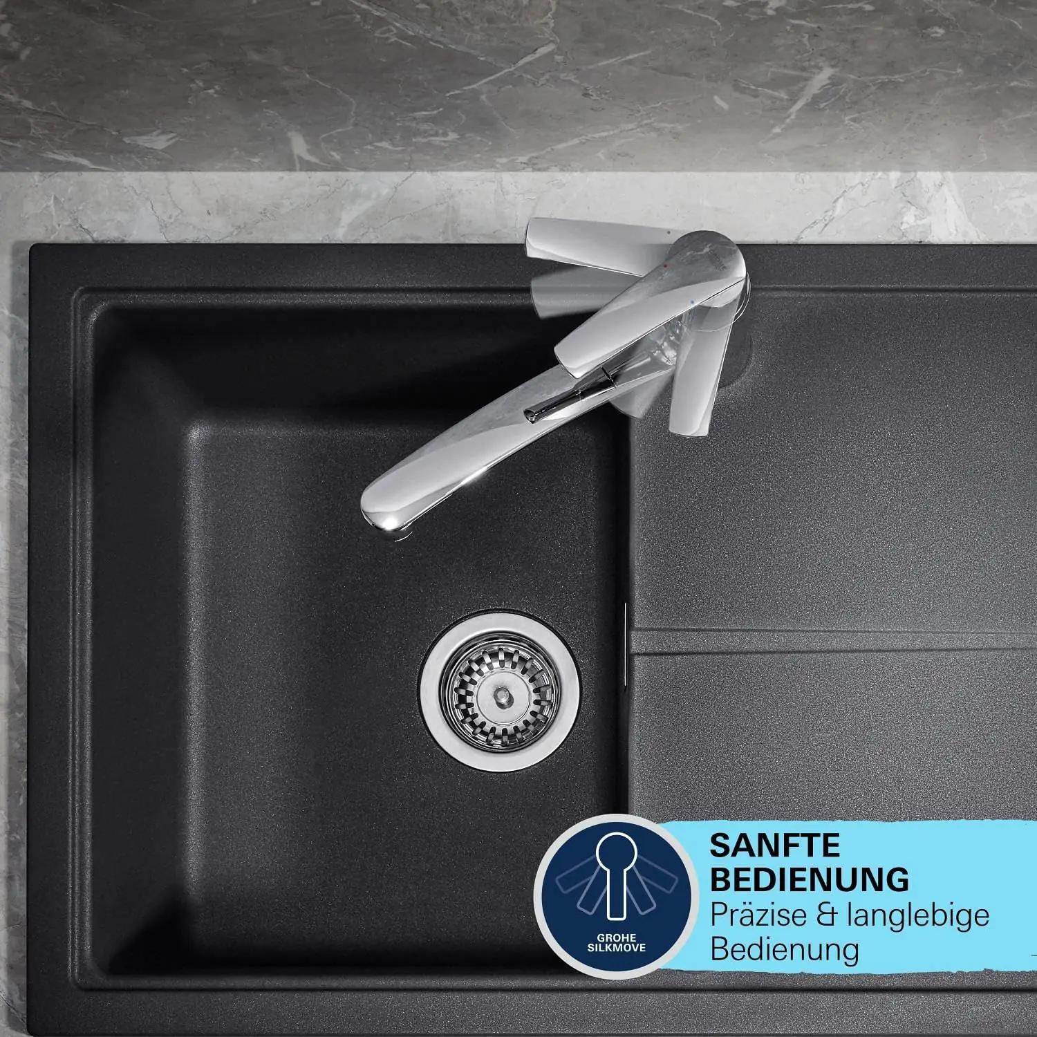 GROHE köögisegisti: eemaldatava dušiga, veesäästlik krom – pilt 6