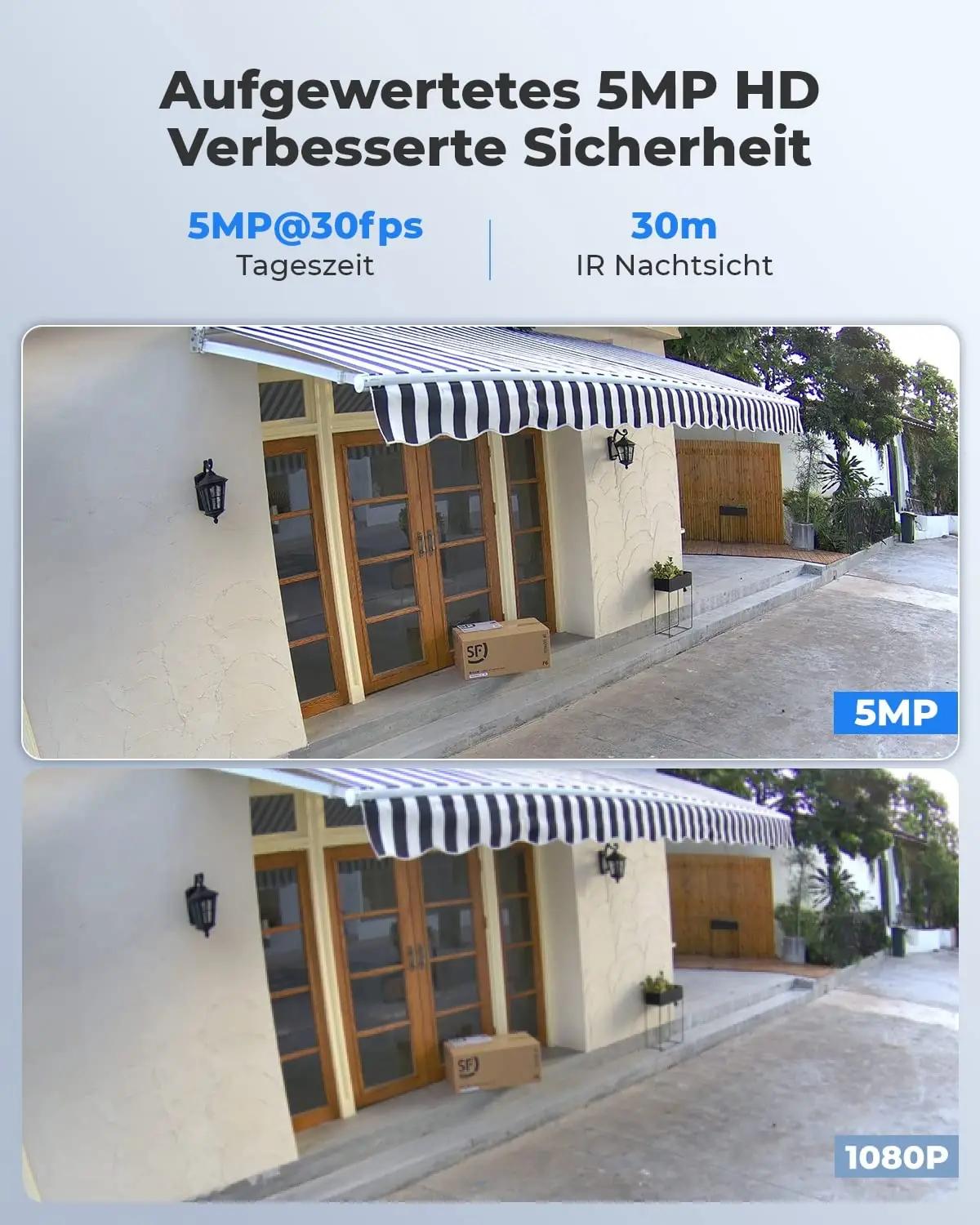 Reolink RLC-510A-B videovalvekaamerad – detailne lähivaade