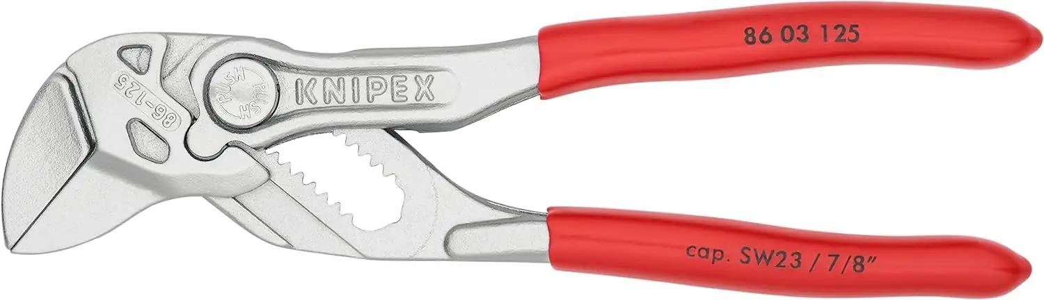 KNIPEX vastupidav mini-küljestang ja mutrivõti – pakend ja tarvikud