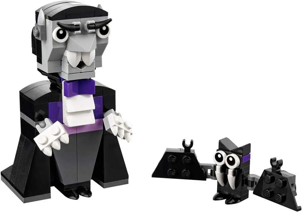 LEGO stiilne Halloween-vampiir komplekt — kogumis- ja – kasutusnäide