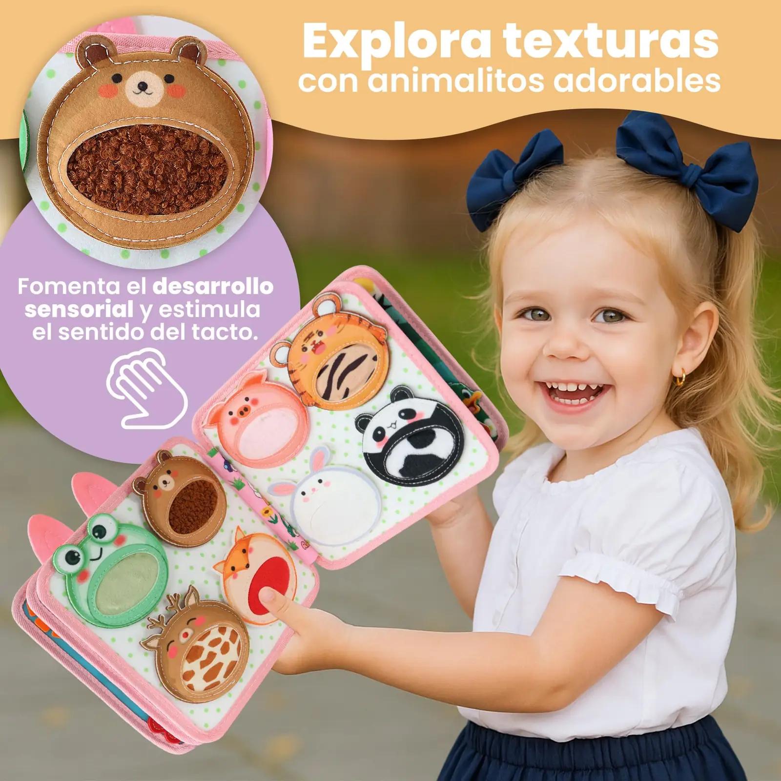 Olifty filzist Montessori-tunnetusraamat imikule — pehme – lisavaade