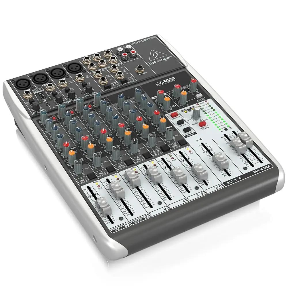 Behringer Q1204USB muusikariistad ja dj-seadmed – detailne lähivaade
