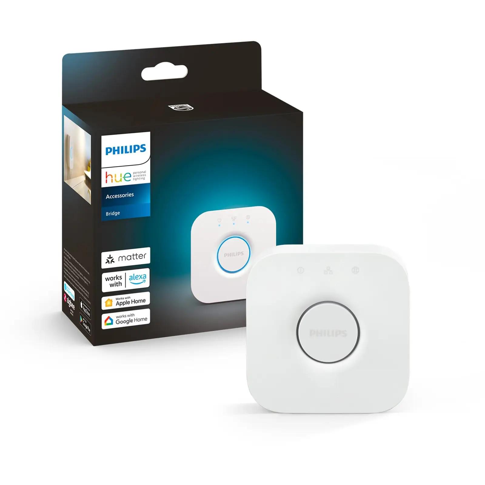 Philips Hue nutikas LED-lamp E27 kahepakis – reguleeritav valgus – pakend ja tarvikud