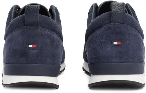 Tommy Hilfiger nahast ja seemisnahast vabaajajalatsid – detailne vaade