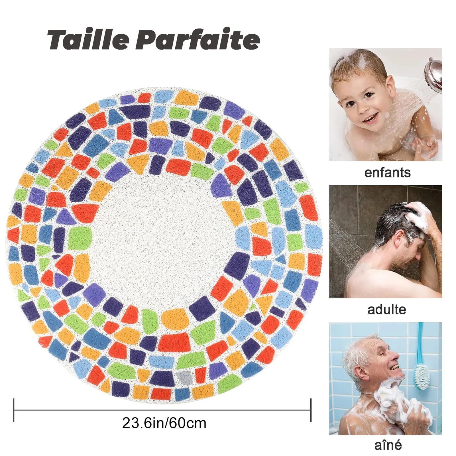 MACUNIN PVC dušimatt 60×60 cm – libisemiskindel ja pehme – lisavaade
