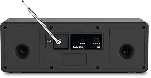 TechniSat puidust stereo-radios kasutamiseks kodus ja kingituseks – detailne vaade