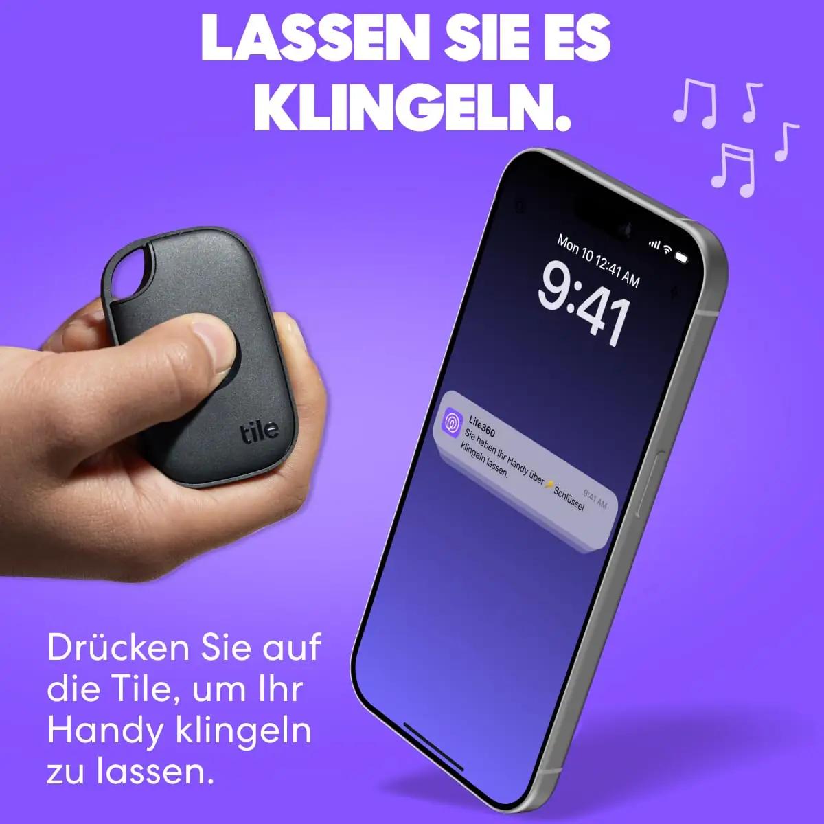 Tile nutikas Bluetooth-ripats charm – kaotuste vähendaja T1701N – kasutusnäide