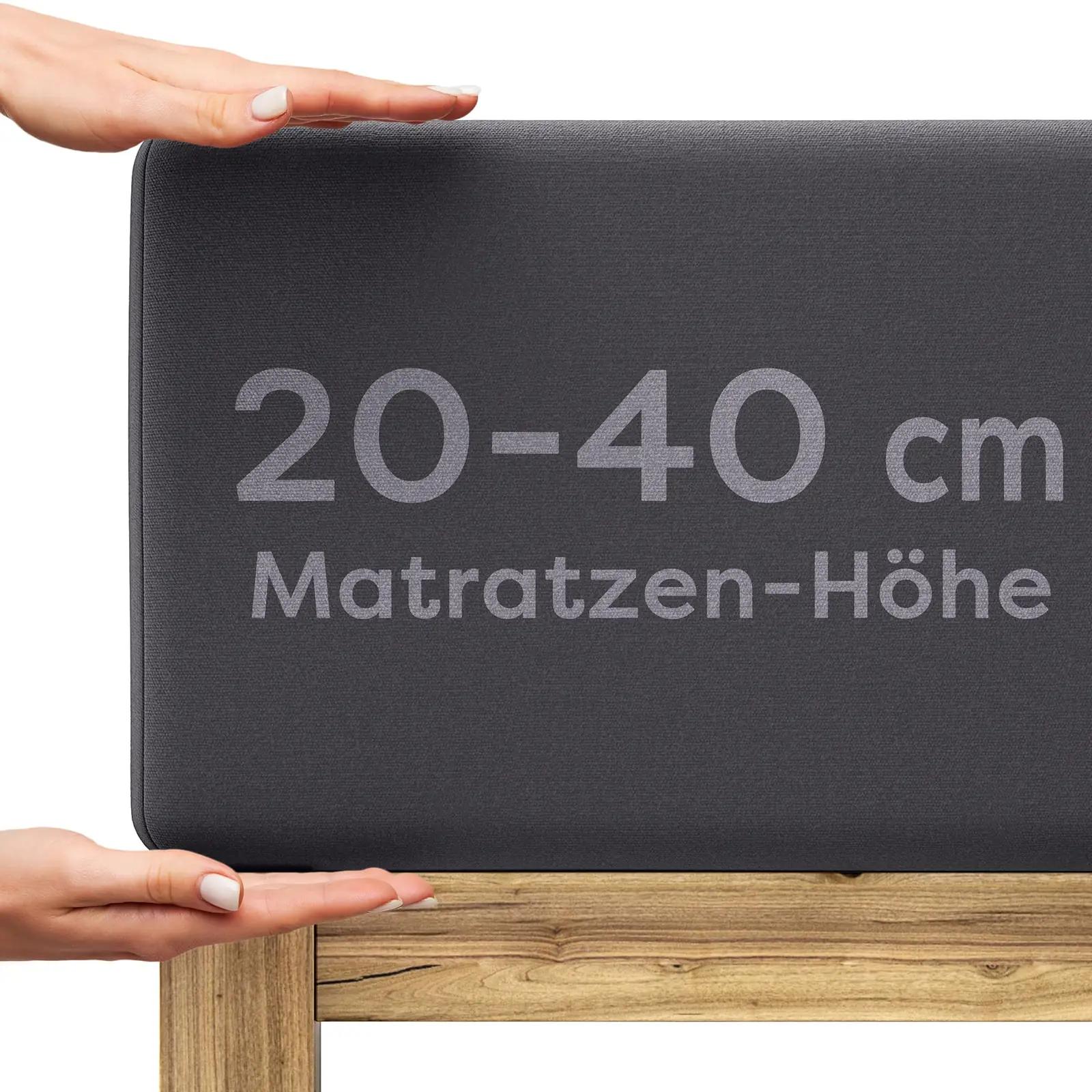 Wolkenfeld pehme Jersey voodilinane 180–200/200–220 cm