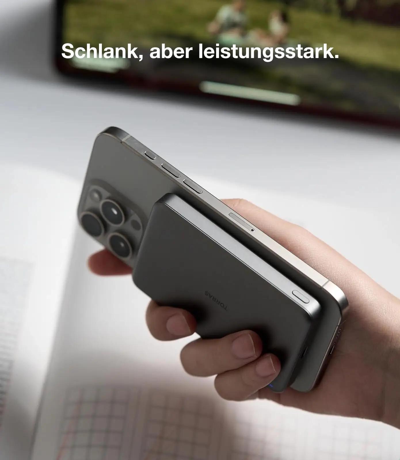 TORRAS magnetiline 10000 mAh powerbank — õhuke laadija – pilt 9