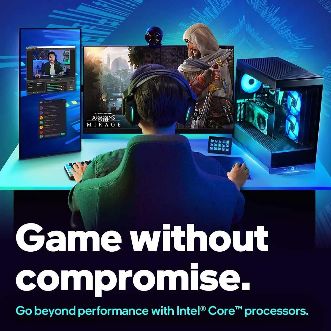 Intel kõrgjõudlusprotsessor i9-14900K — mängimiseks ja loominguks – kasutusnäide