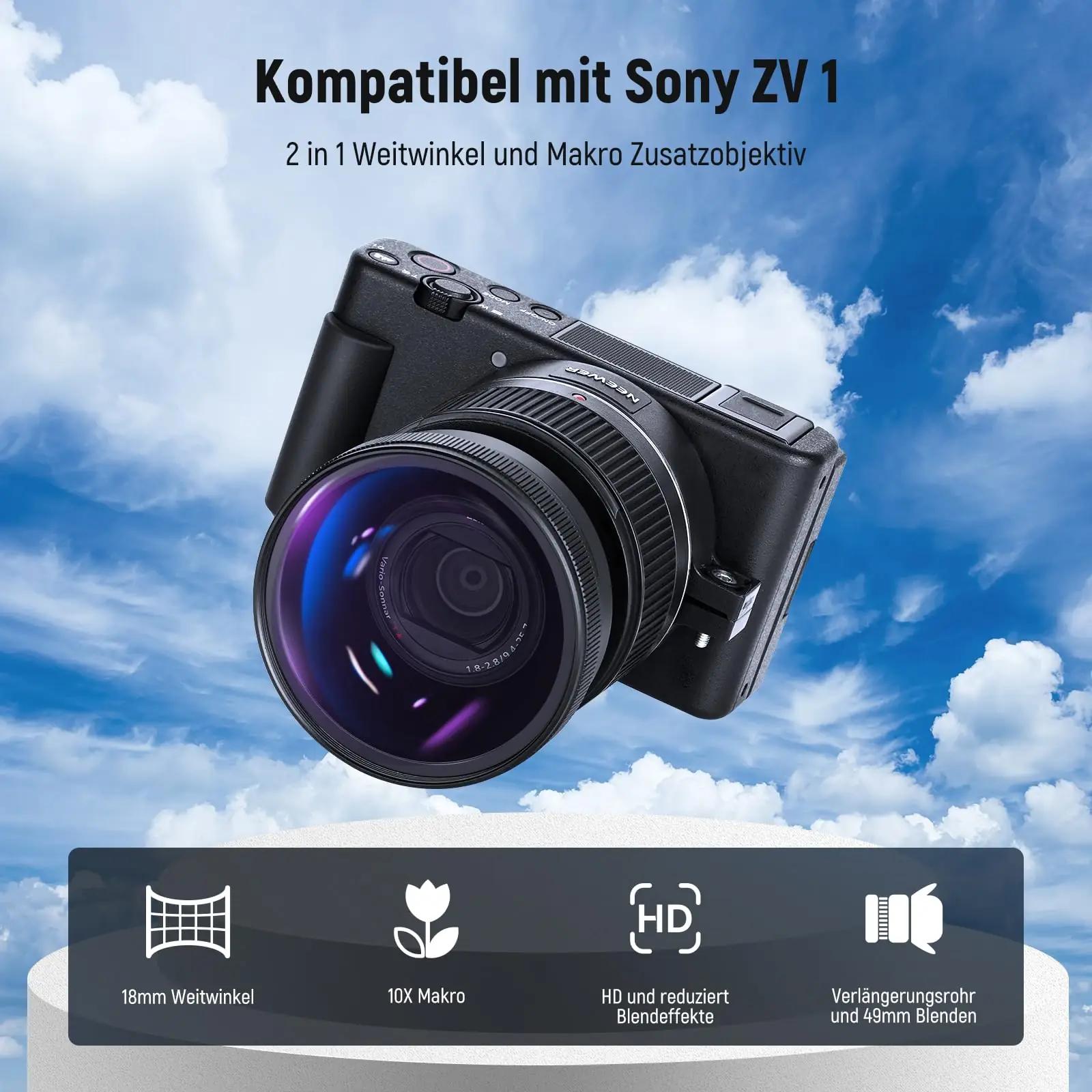NEEWER 10100457 kaameraobjektiivid – detailne lähivaade