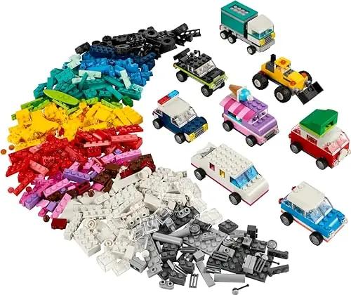 LEGO värvikas sõidukikomplekt – loov ehitusmäng 11036 – pilt 11