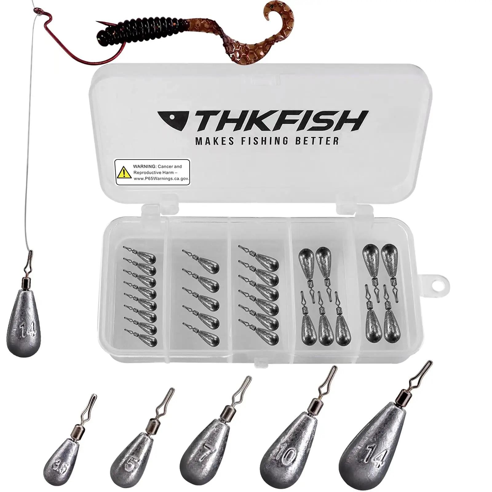 THKFISH juhtmevabad stopperbleid komplekt