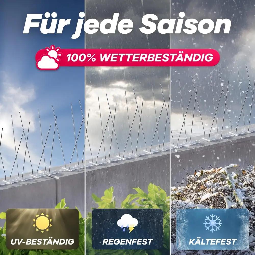 Gerobug roostevaba linnupiikide kaitse – diskreetne ja vastupidav – pilt 7