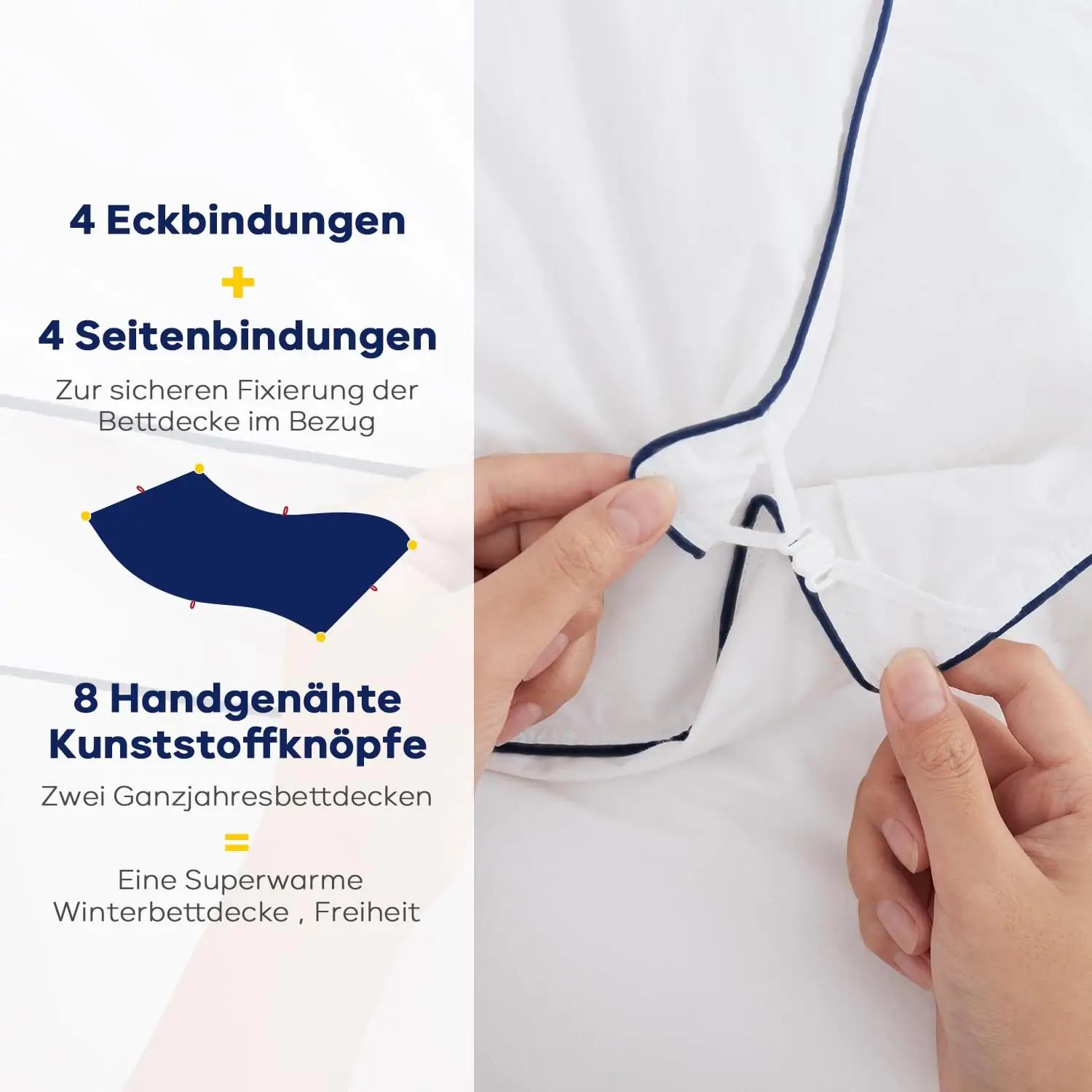 DOWNFOCUS unereis: naturaalne 135×200 suletekk mugavuseks – lisavaade