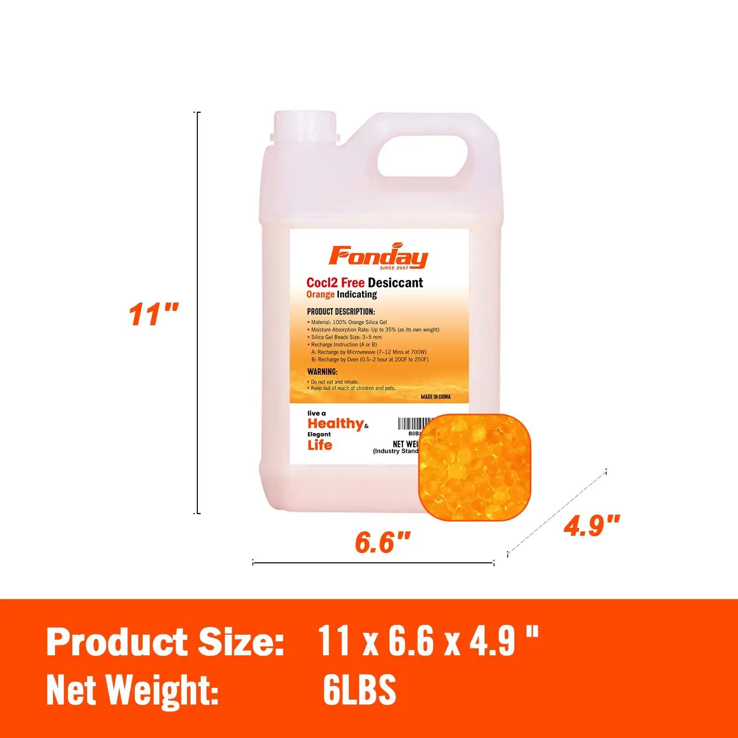 Fonday niiskuseindikaatoriga silikageel 6 LBS — taaskasutatav – pilt 7
