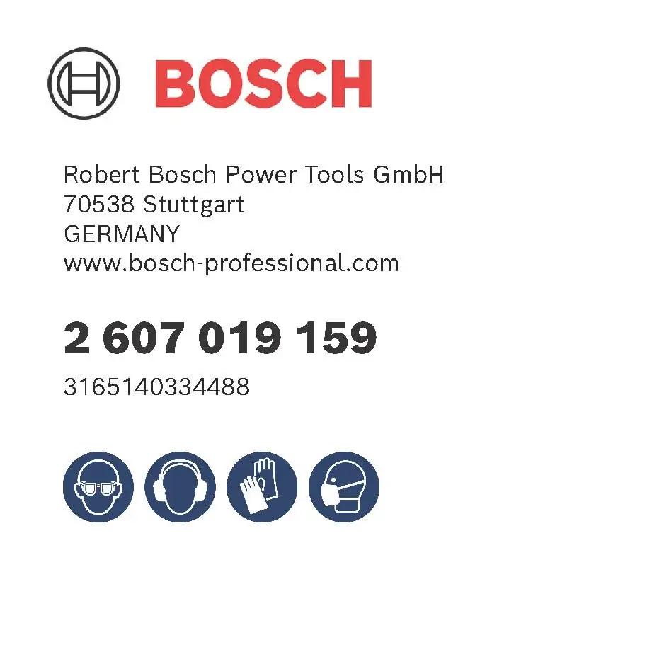 Bosch professionaalne SDS plus meislite komplekt — tugev – pilt 7