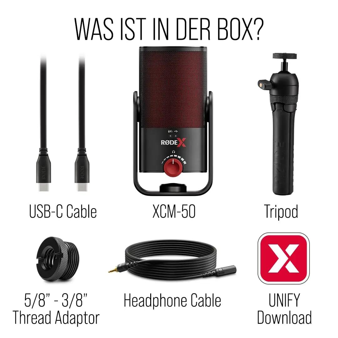 RØDE mugav USB-mikrofon XCM-50 stuudiokvaliteediga – pilt 9