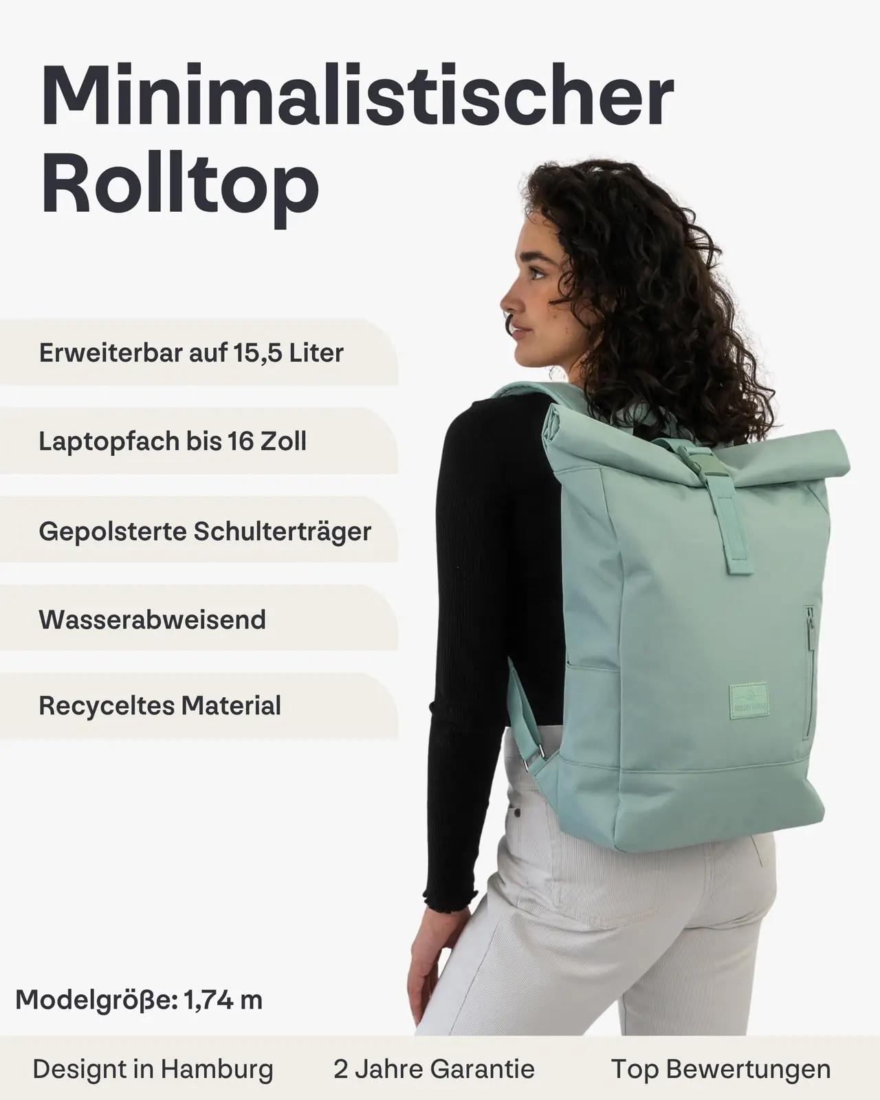 Johnny Urban ROLLTOP-RUCKSA-2af88aa0c2 sport ja vaba aeg – detailne lähivaade