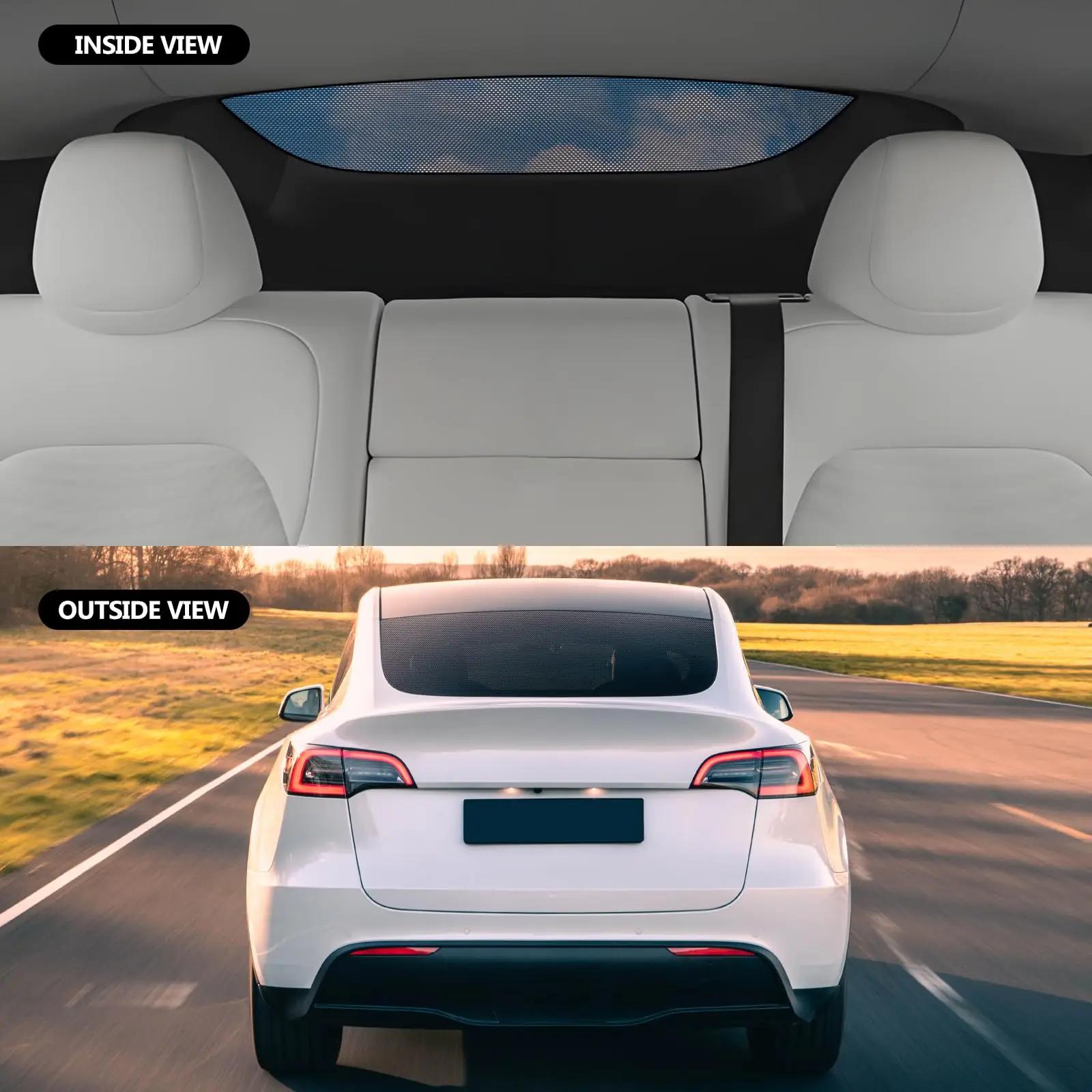 ZATOOTO CL2509-ZXP-Tesla Model Y tagaklaas – detailne lähivaade
