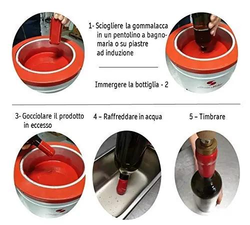 Generico lilla tihendav vaha – elegantne pudelitempli lahendus – kasutusnäide
