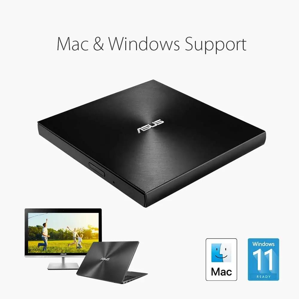 ASUS väline DVD-kirjutaja — õhuke USB-C kuldne kest – pilt 7
