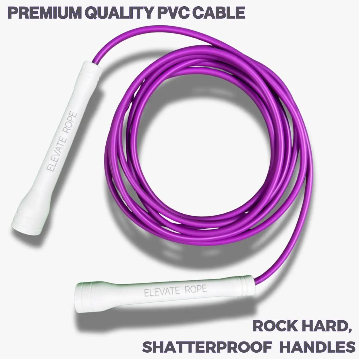 Elevate Rope vastupidav PVC hüppenöör – sobib CrossFitiks – pakend ja tarvikud