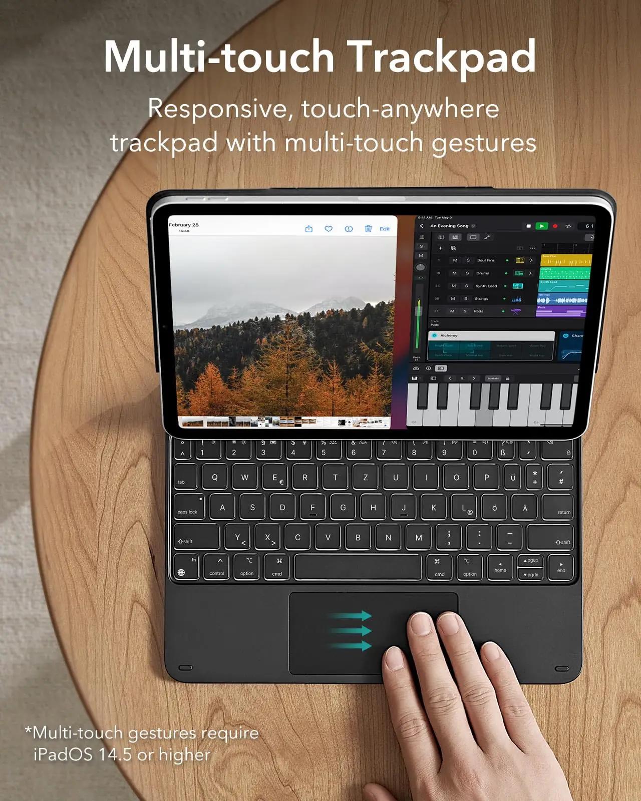 ESR magnetiline klaviatuurikate iPad Air/Pro 11 tolli – pilt 6