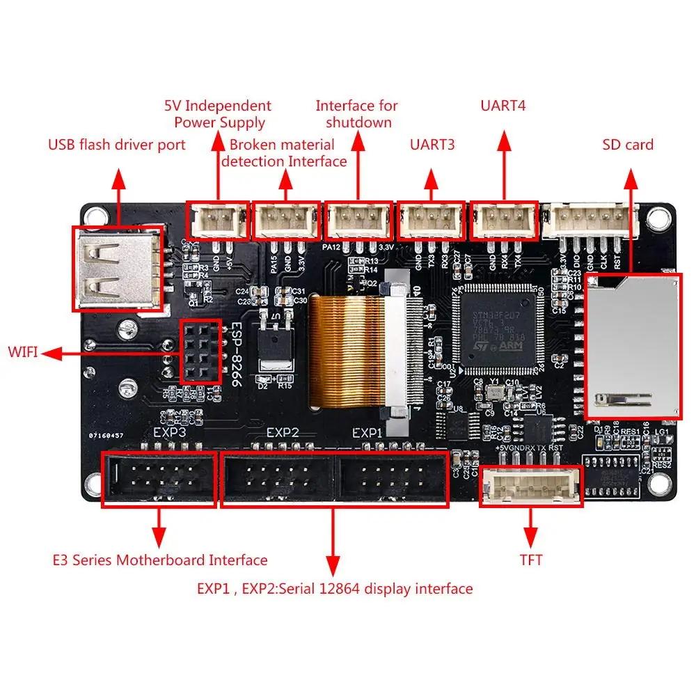 BIGTREETECH 3d-printeri tarvikud TFT35 V3.0.1 – pilt 6