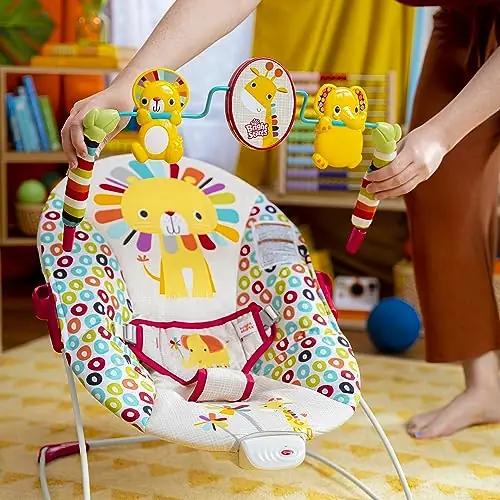 Bright Starts pehme metallist babywippe mängiva staariga ja – pilt 10