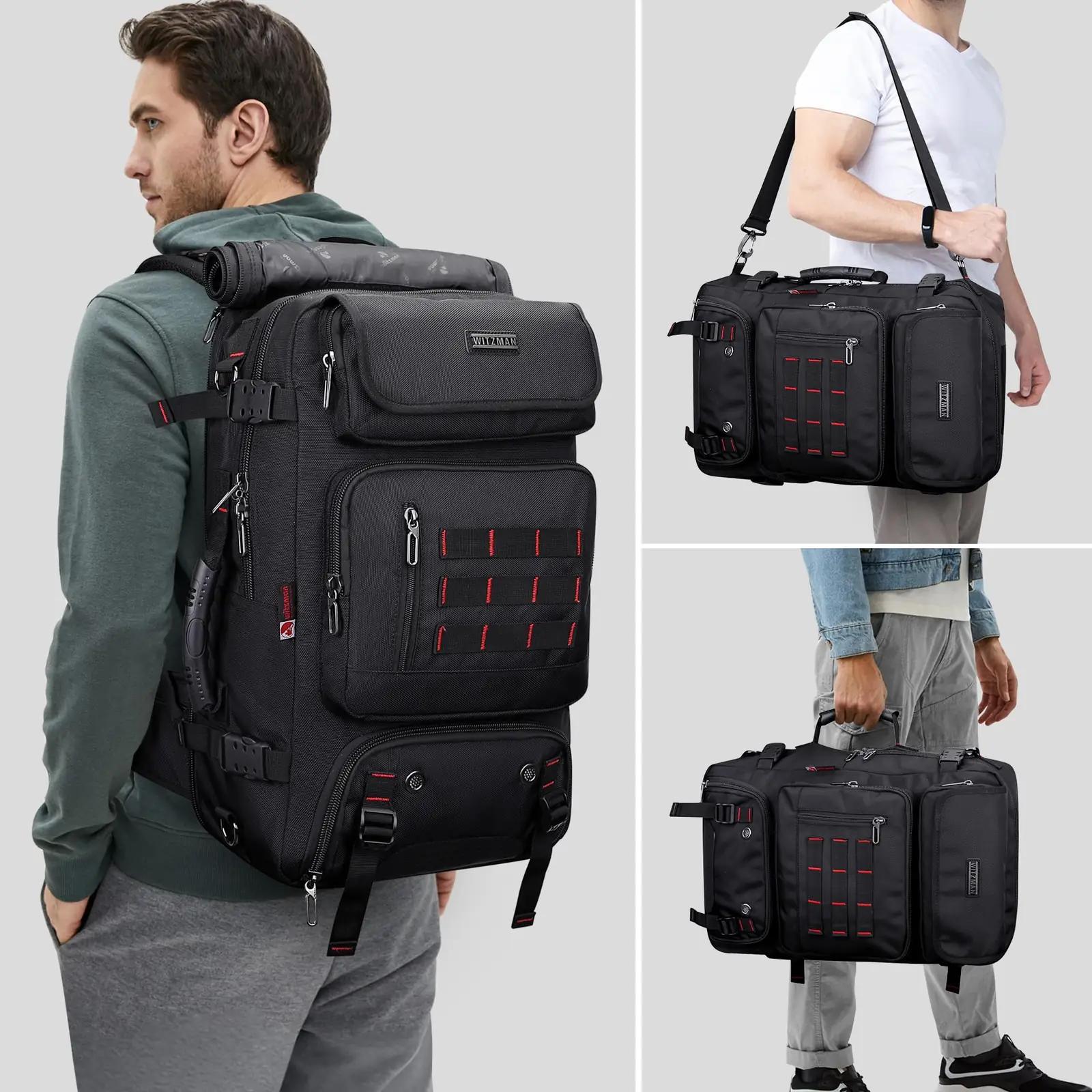 WITZMAN vastupidav reiseruumist rucksack USB-laadijaga B682 – detailne vaade