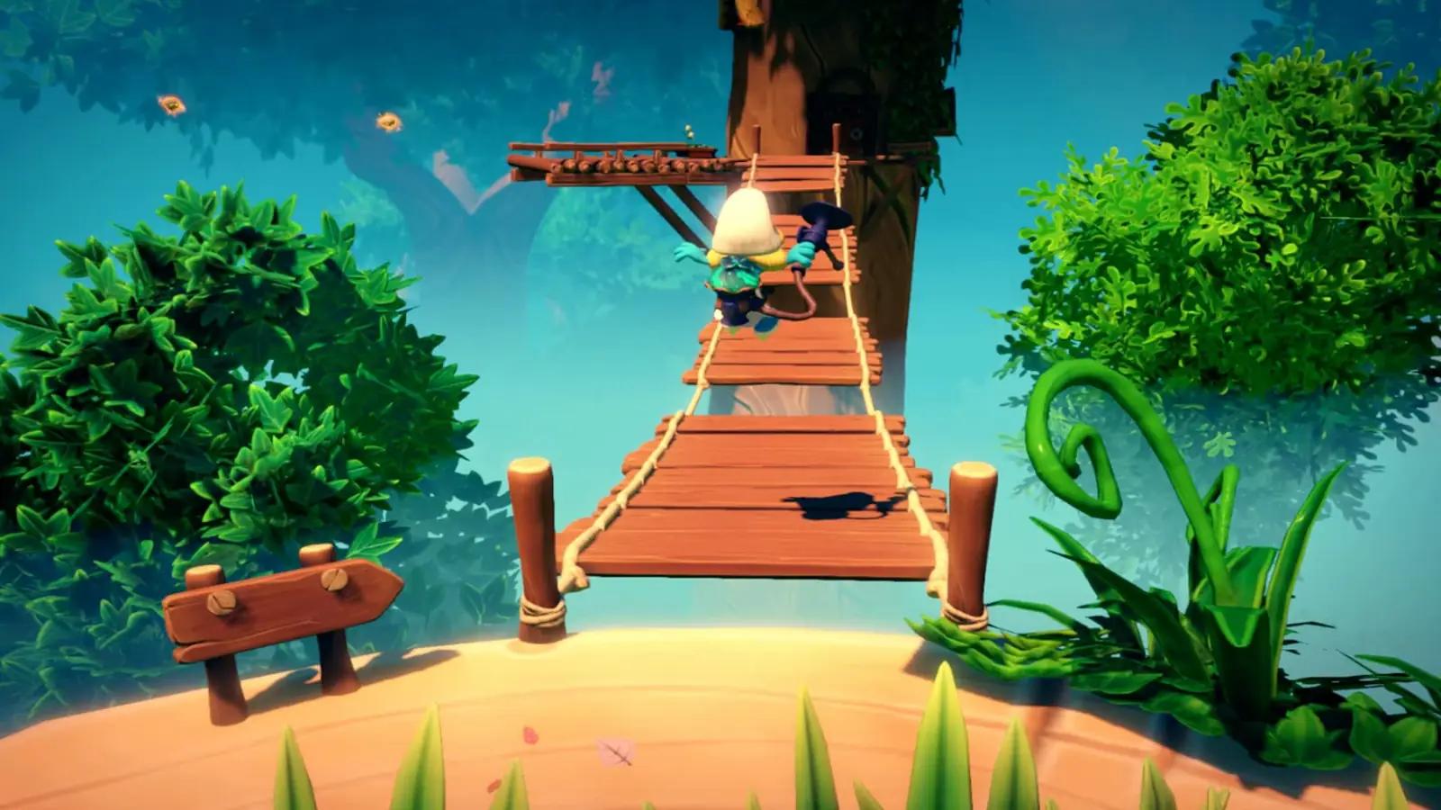 Astragon piiratud väljaanne: Die Schlümpfe Switch mäng – detailne vaade