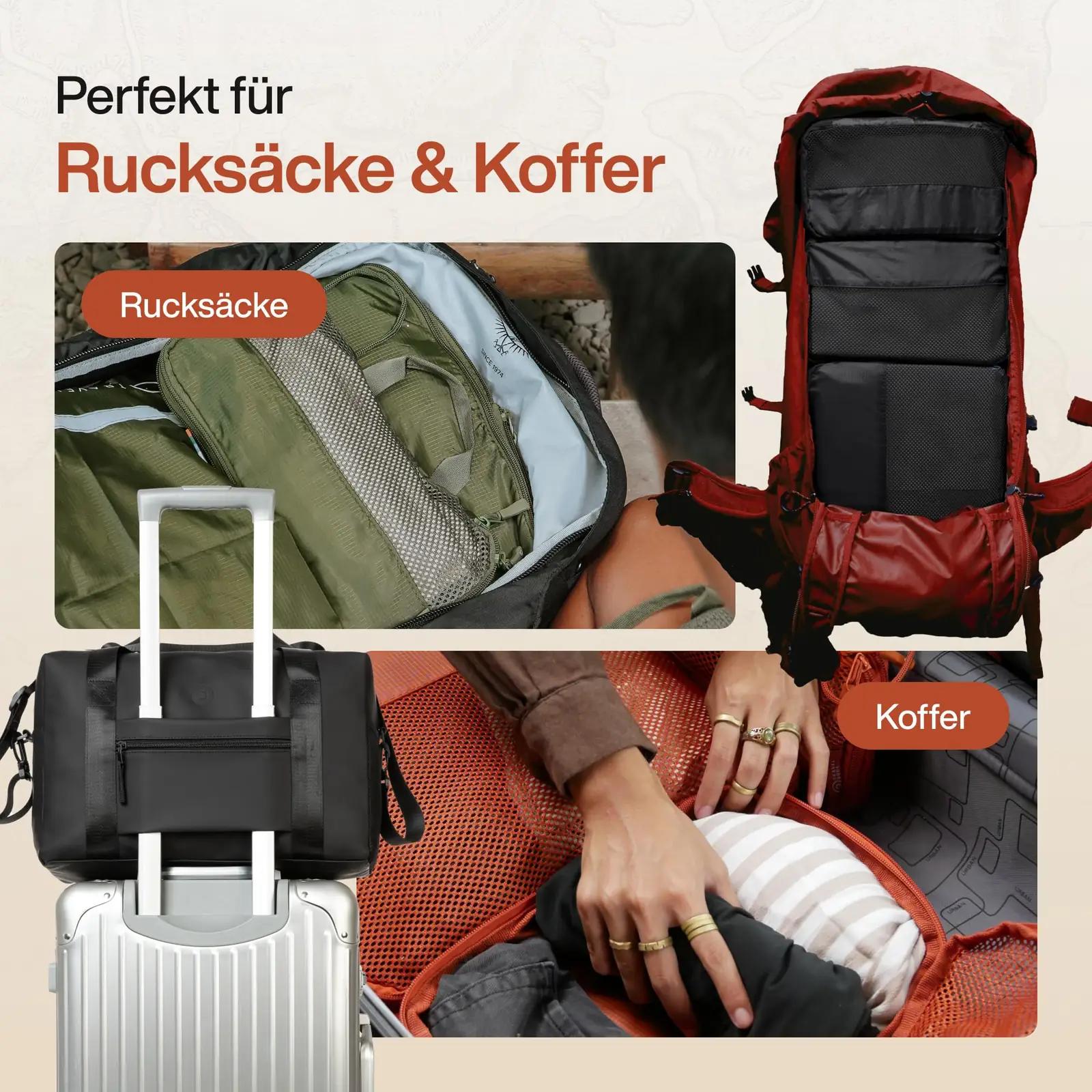 Travel Dude pakkimiskotid vastupidavast taaskasutatud materjalist – pilt 6