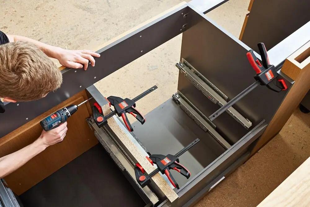 BESSEY metallist ühekäeline pingikomplekt – pilt 6