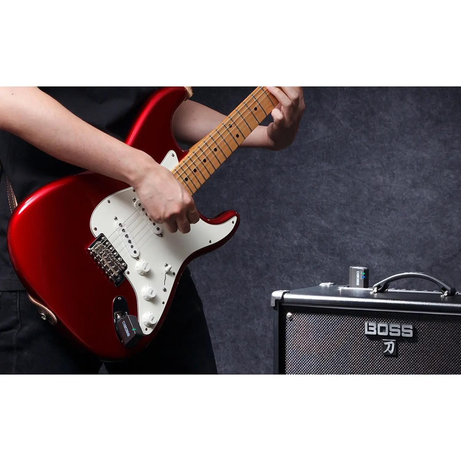 BOSS juhtmevaba WL-20 instrumendisüsteem — kompaktne ja – kasutusnäide