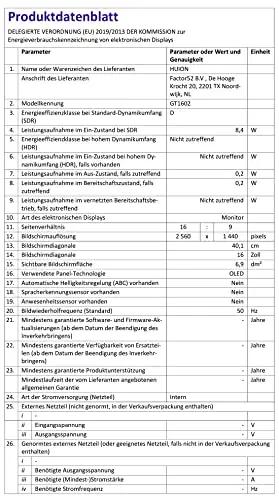 HUION arvutid ja tarvikud Kamvas Pro 16 2.5K – pilt 8