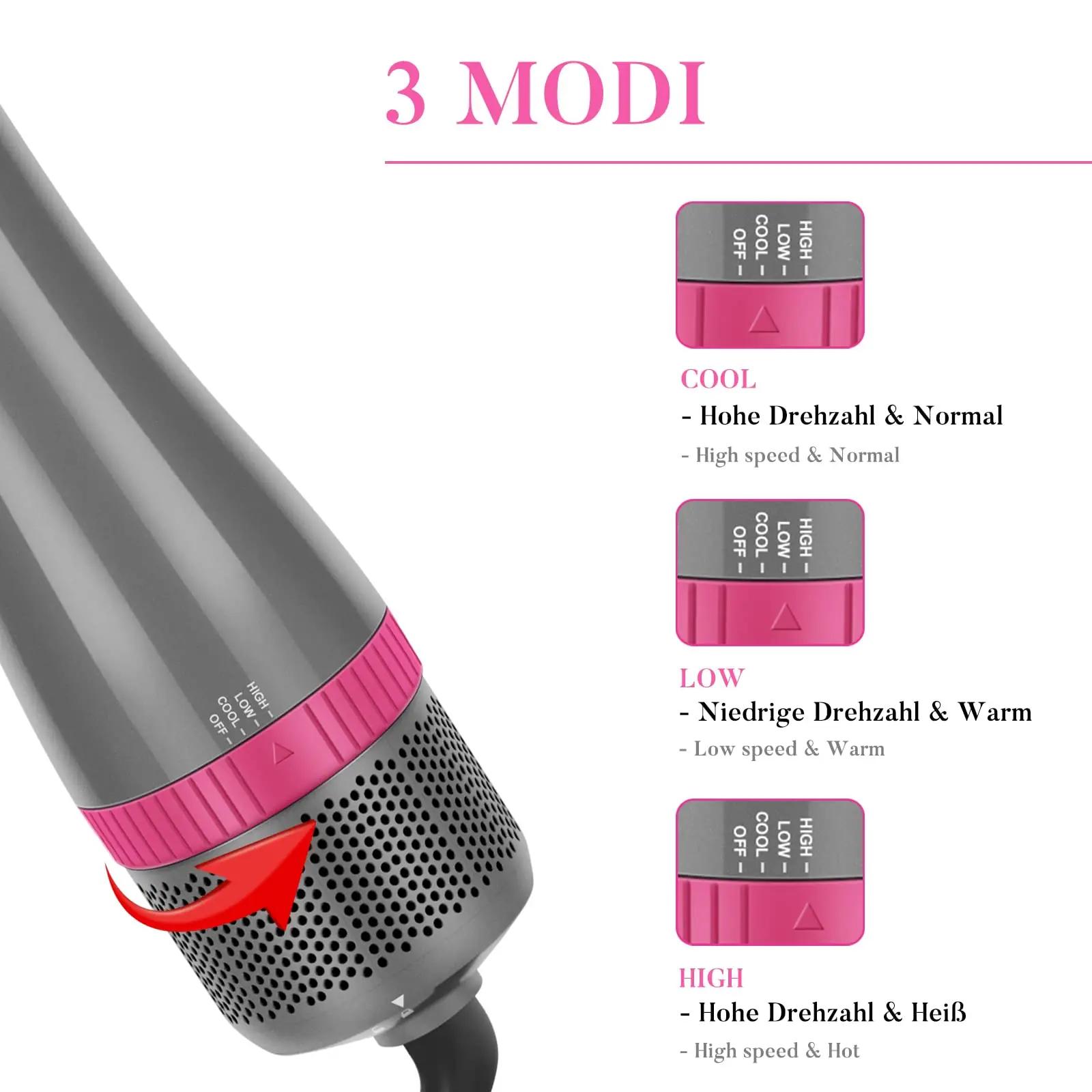 PARWIN PRO BEAUTY keramiline 4‑ühes föönipesa – lisavaade