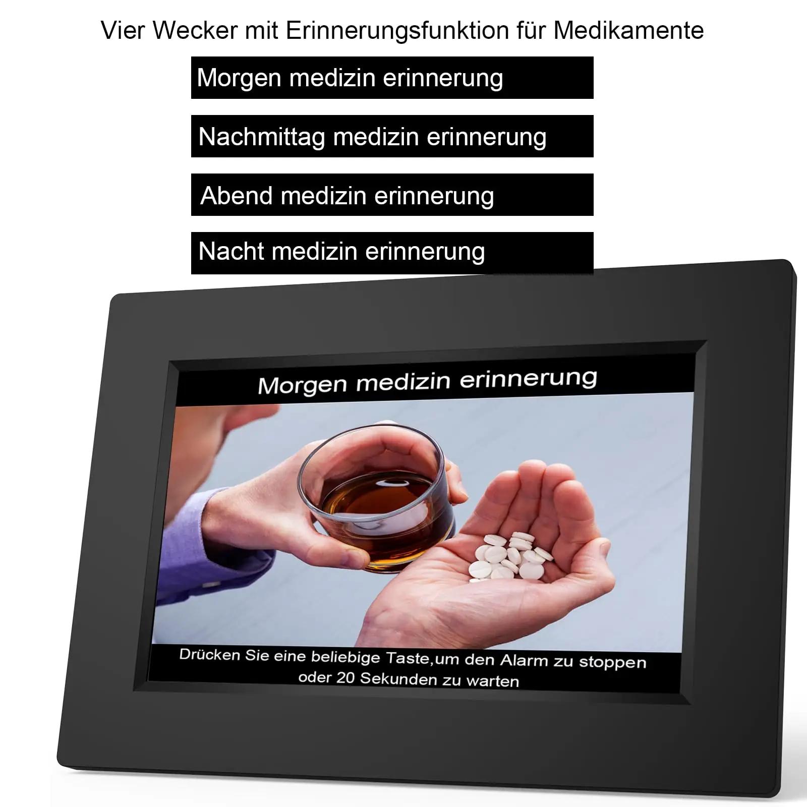 SINOIDEAS selge digikell eakatele — kalender ja meeldetuletused – kasutusnäide