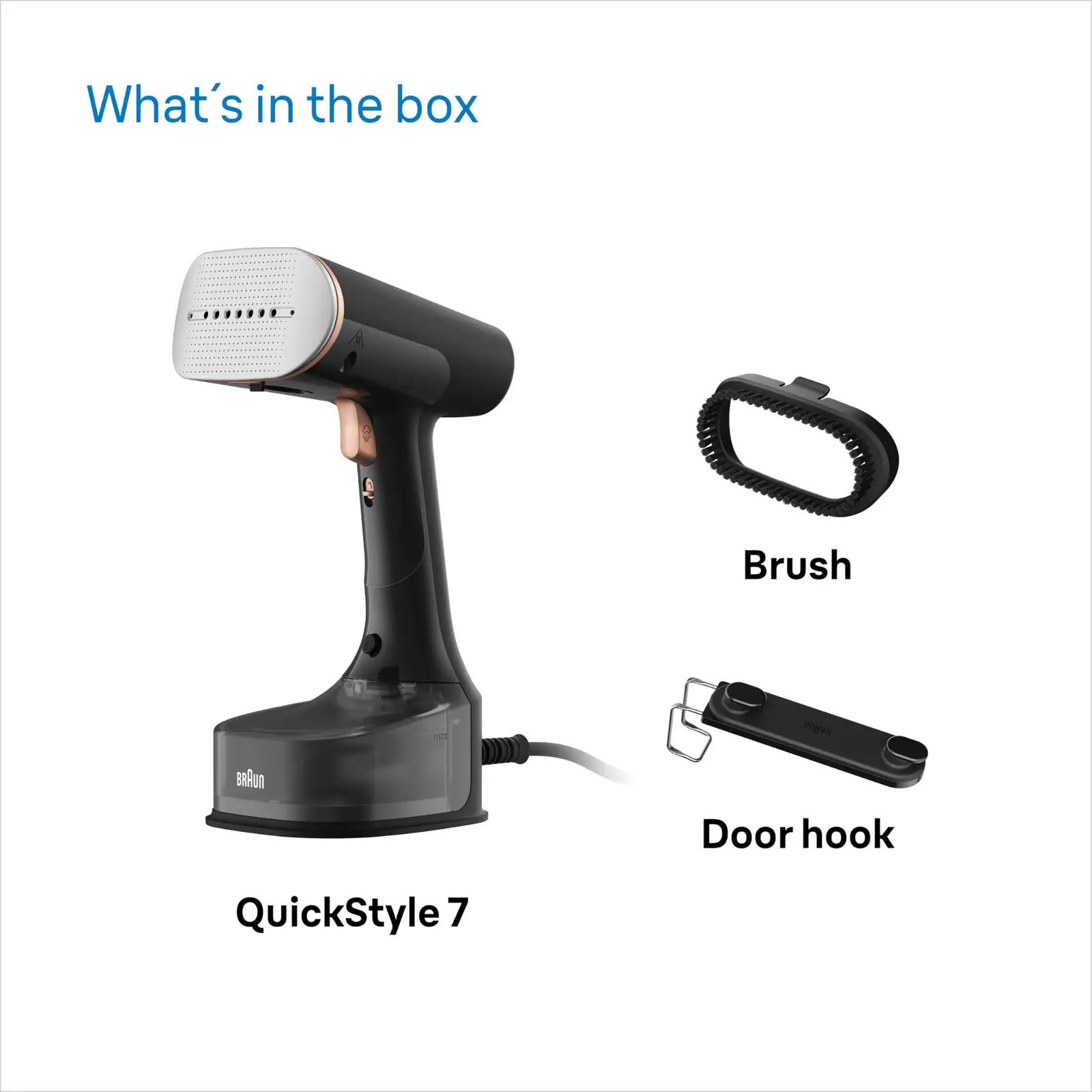 Braun auruhari QuickStyle 7 — kiire kortsude eemaldaja – pilt 7