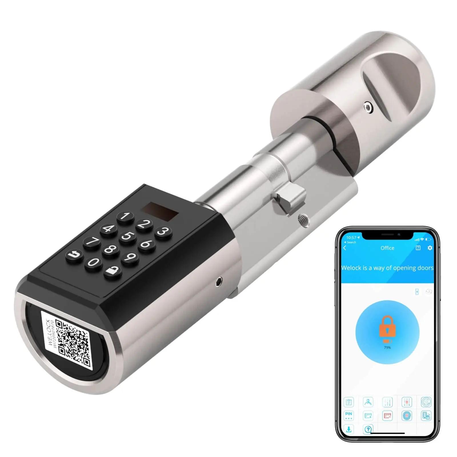 WE.LOCK roostevaba numbrikoodiga uksepolt