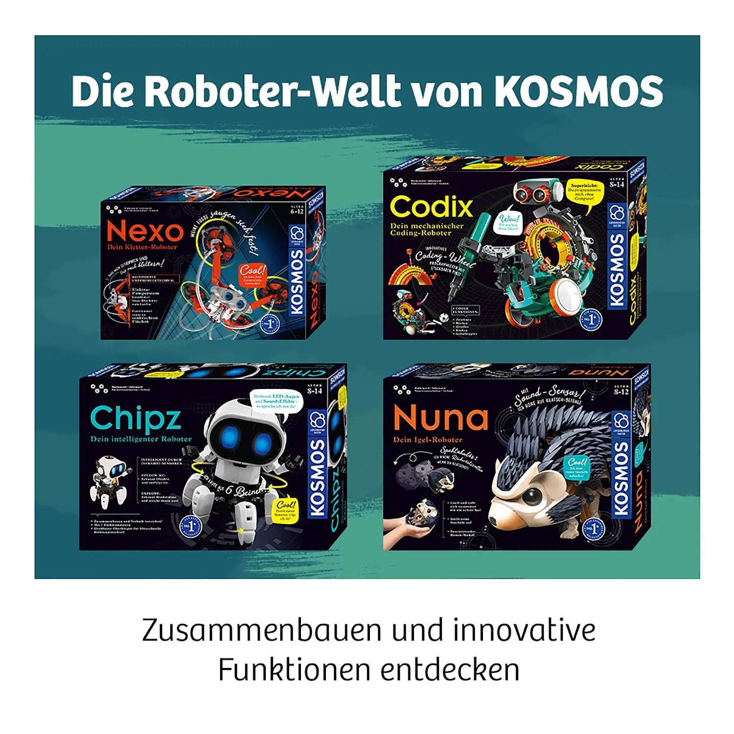 Kosmos lapsele: kokkupandav robotiga katsekomplekt kingituseks – pilt 7
