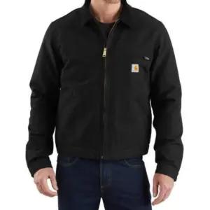 Carhartt 103828 Duck Detroit puuvillane jope, must, suurus XXL
