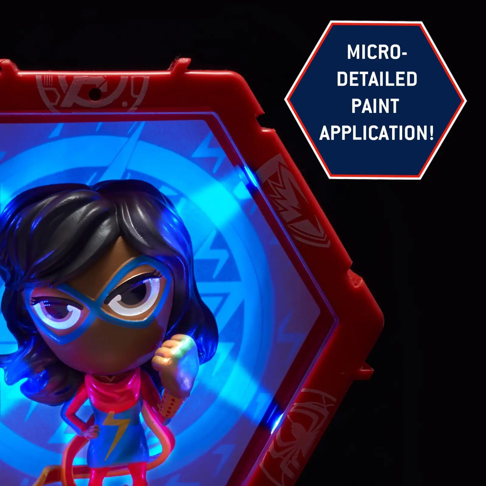 WOW! PODS Ms Marvel vinüülist ripats charm lastele ja kingiks – pakend ja tarvikud