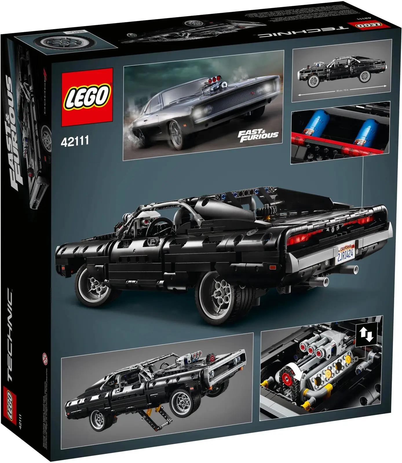 LEGO Technic Dodge Charger — detailne mudel ja kogumisese – pilt 6