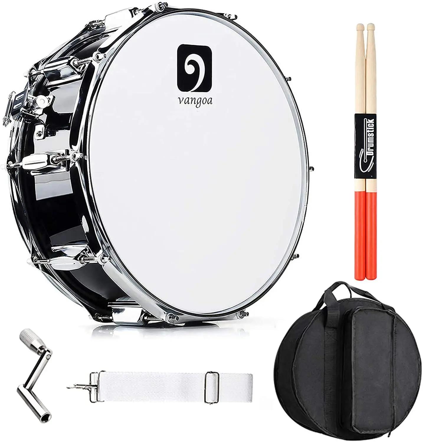 vangoa ahornpuidust snare 14″ — kerge ja resonantne trumm