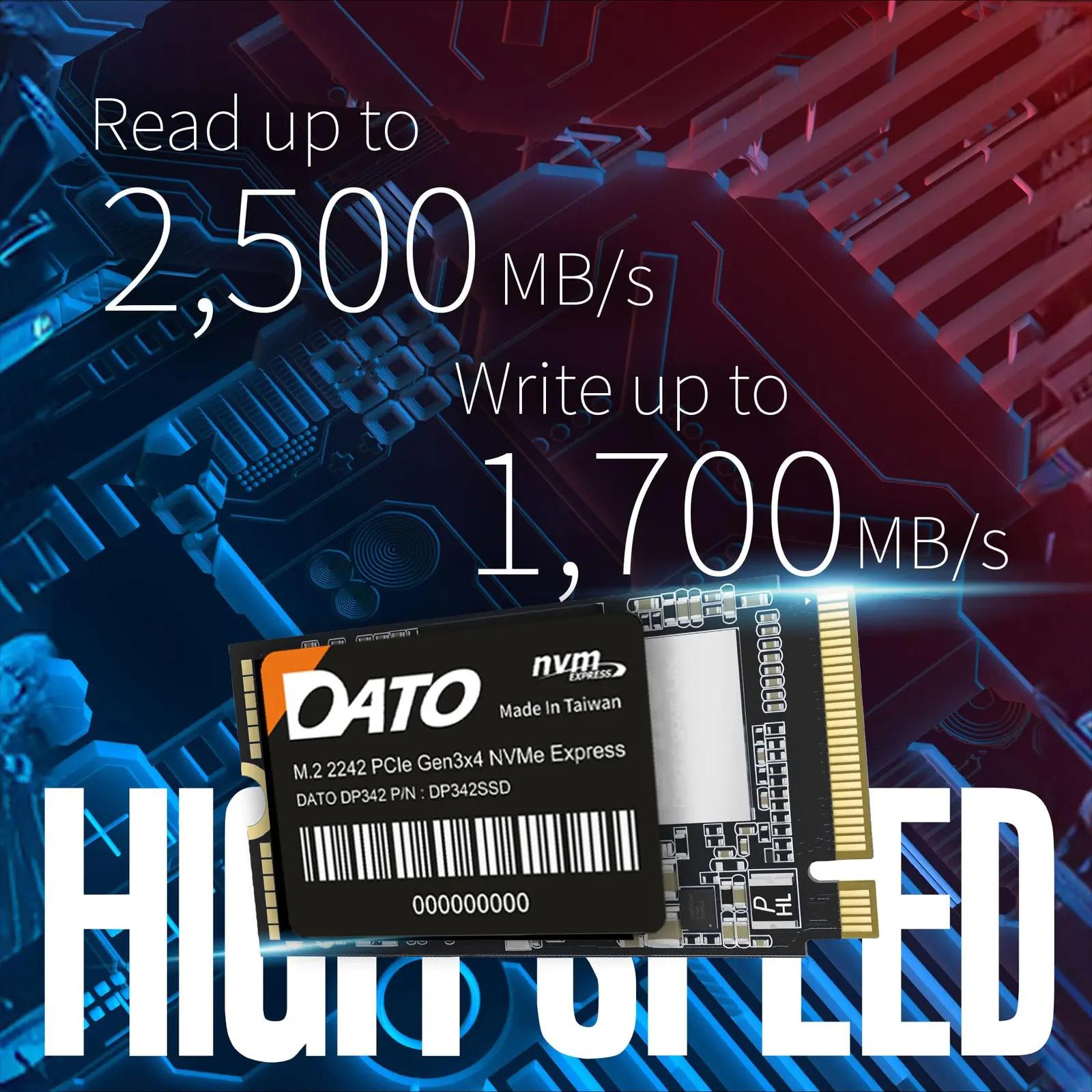 DATO 512 GB M.2 SSD – kiire ja vastupidav salvestuslahendus – lisavaade