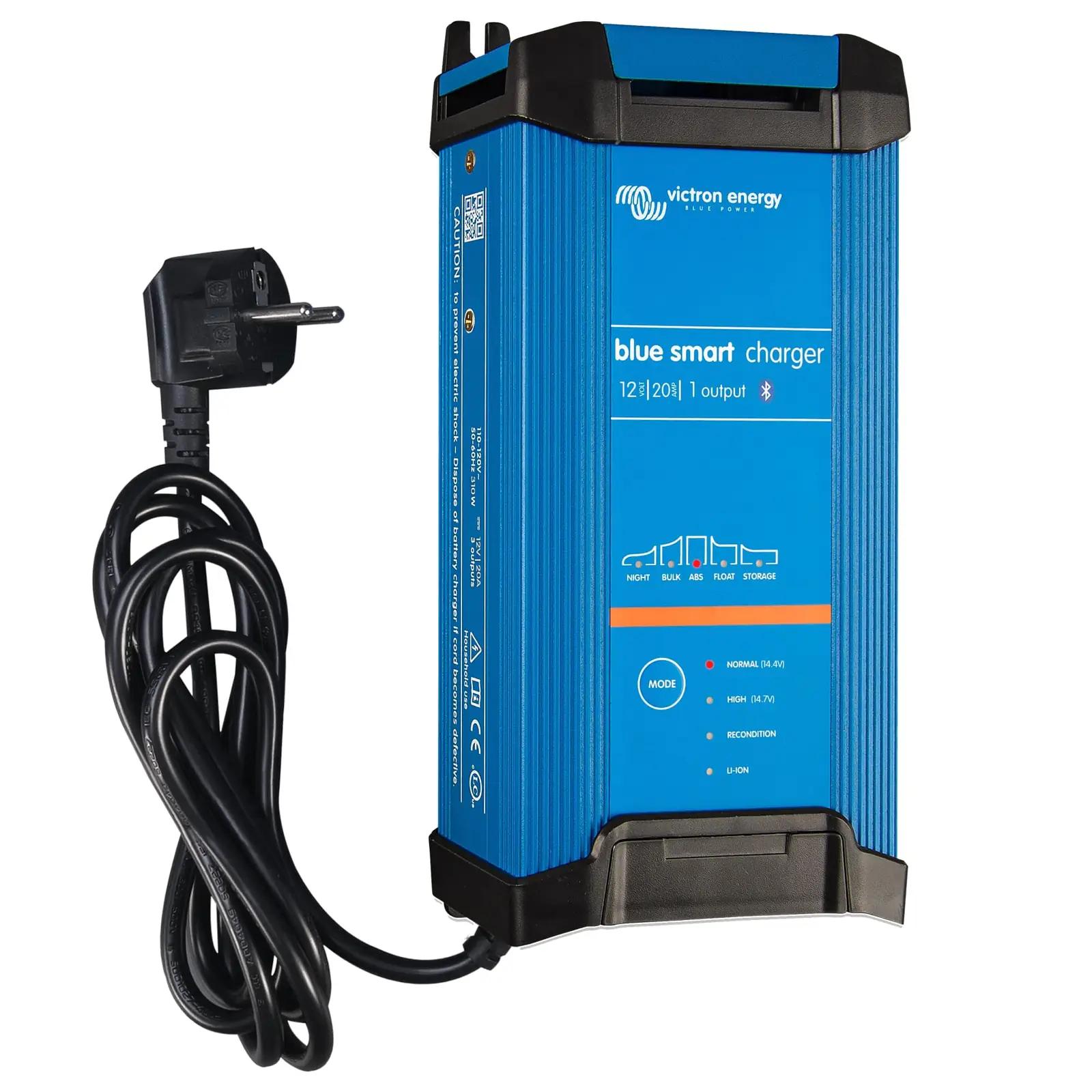 Victron Energy kompaktne 12V 20A laadija – usaldusväärne hooldus