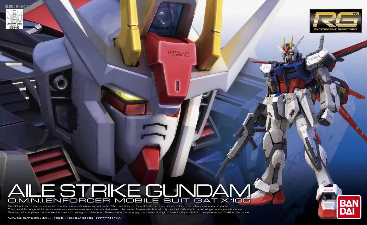 BANDAI SPIRITS realistlik plastikmudel – Aile SYTRIKE Gundam – pakend ja tarvikud