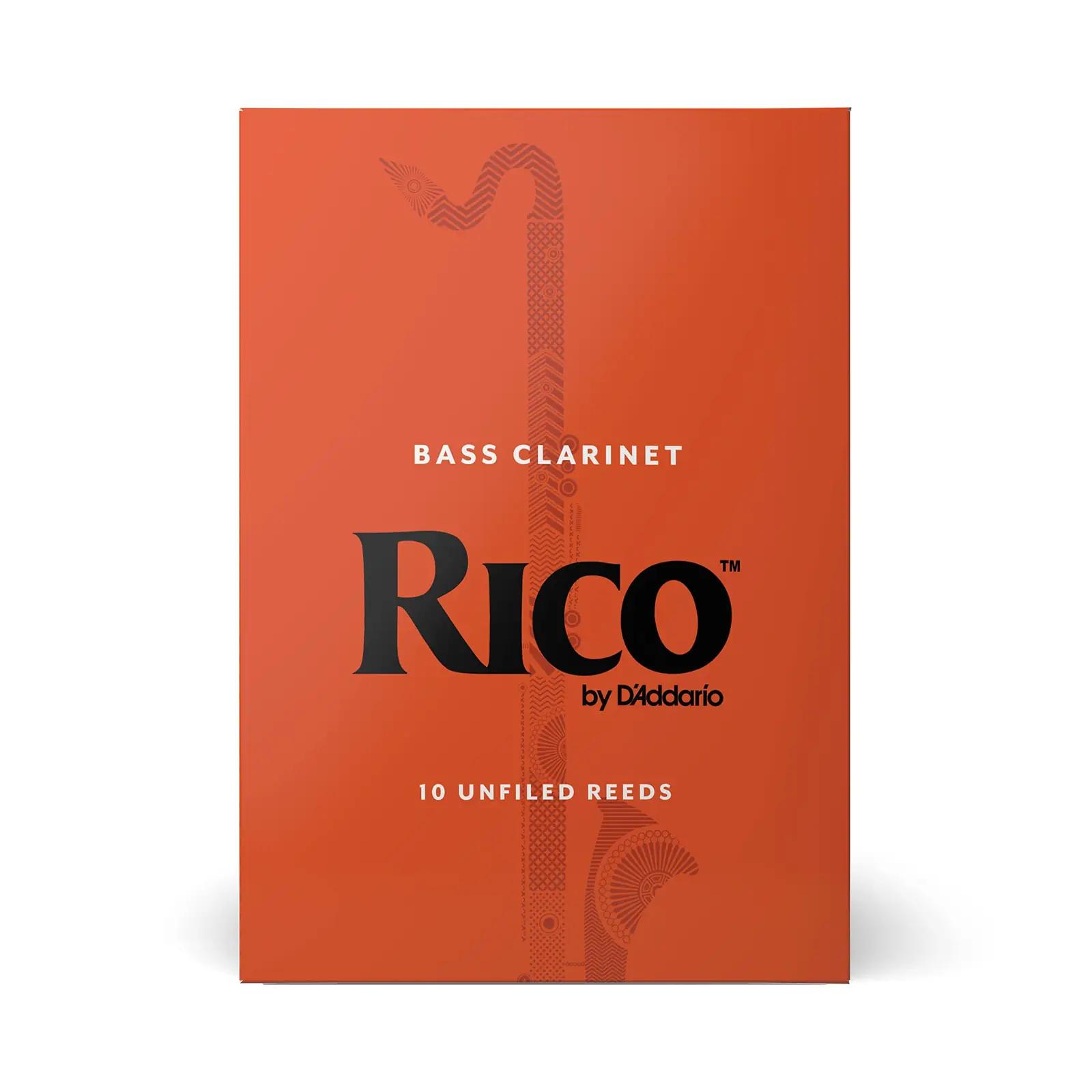 Rico naturaalsest rohust bassklarineti läiked 10-pakk – detailne vaade
