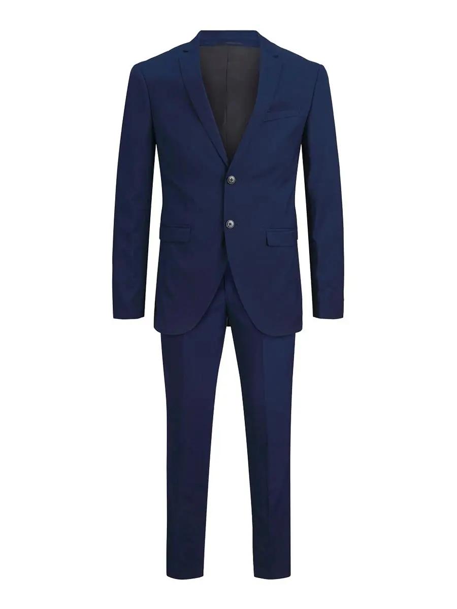 JACK & JONES elegantne super slim sobiv ülikond – Medieval Blue